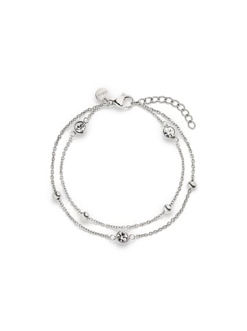 s.Oliver Armschmuck The Double Row in silber