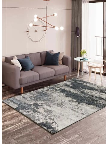 Atticgo Kurzflor-Teppich AGATA in grau