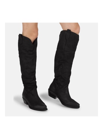 Felmini Wide Fit Stiefel in Schwarz
