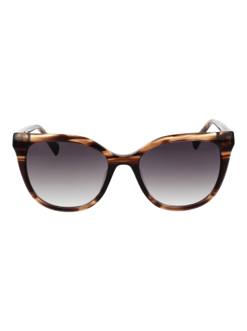 Bulget Frauen Sonnenbrille Schmetterling Braun