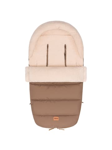 fillikid Winterfußsack Atlas Teddy Exklusiv in Taupe