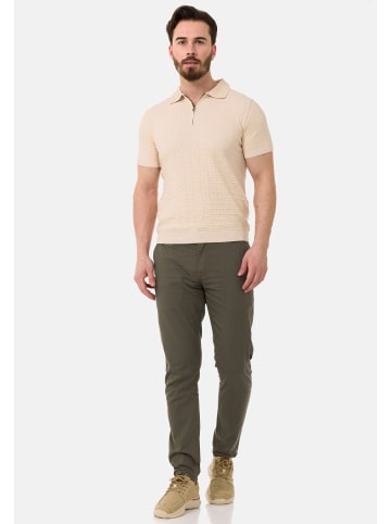 Cipo & Baxx Poloshirt in BEIGE