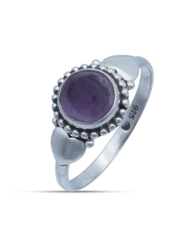 mantraroma 925er Silber - Ringe mit Amethyst