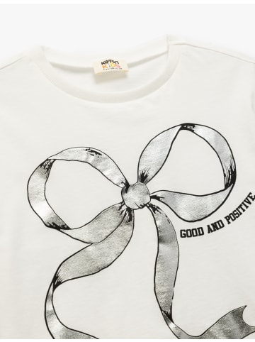 KOTON TSHIRT SS in Ekru