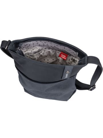 Zwei Beuteltasche Jana J10 in Nubuk/Ink