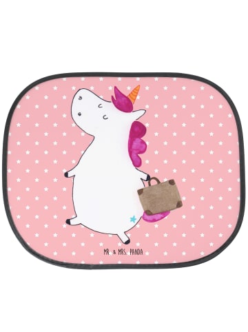 Mr. & Mrs. Panda sonnenschutz fenster Einhorn Koffer ohne Spruch in Rot Pastell