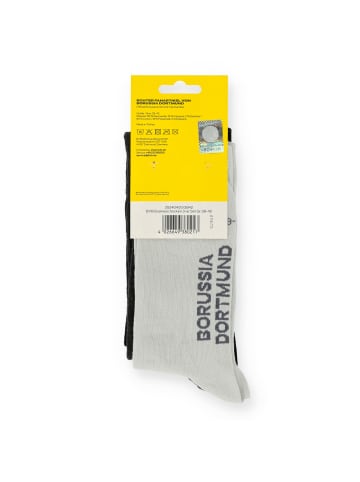 BVB BVB Business Socken 3-er Set in schwarz, anthrazit und hellgrau