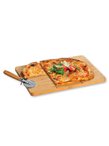 Kesper Bambusbrett für Pizza in braun