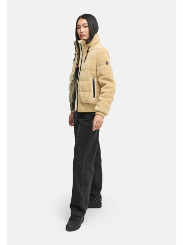 Navahoo Plüschjacke Schneepuder 14 in Beige