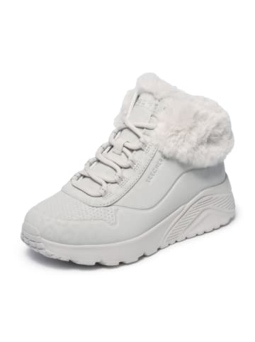 Skechers Sneakers Low UNO LITE - Cozy Leopard in weiß