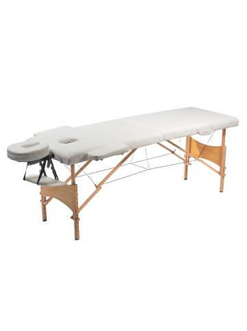 React Massageliege P200 in Weiß 186x60x85cm