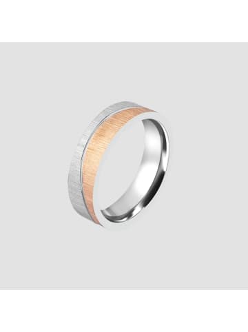 Adeliás Herren Ring aus Edelstahl in silber