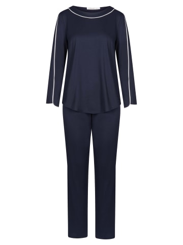 Féraud Schlafanzug Basic in Navy