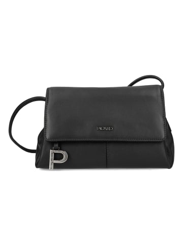 PICARD Boom Schultertasche Leder 20 cm schwarz
