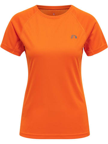 Newline T-Shirt Raglanärmel Women Core Damen in ORANGE TIGER