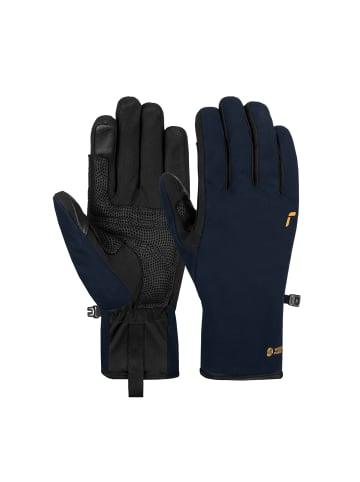 Reusch Fingerhandschuhe Trooper TOUCH-TEC™ Lady in 7470 black/dress blue/gold