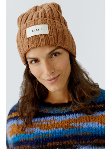 Oui Mütze in camel