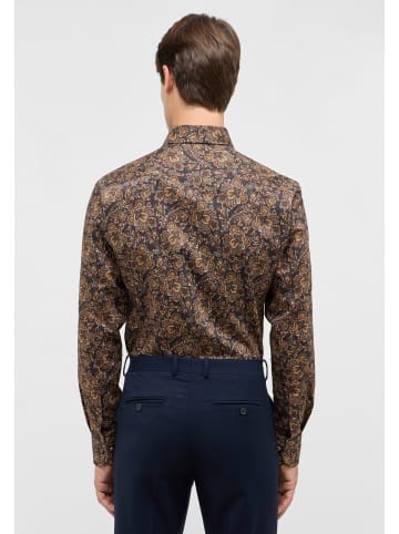 Eterna Hemd SLIM FIT in dunkelbraun
