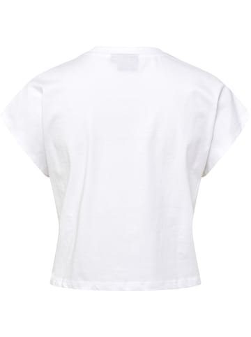 Hummel T-Shirt S/S Hmllgc June Cropped T-Shirt in WHITE