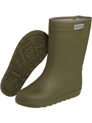 En Fant Kinder Gummistiefel "Rain Boots Solid" in Grün