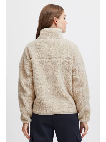 Oxmo Plüschjacke OXTonje in Beige