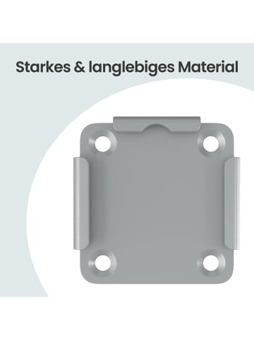 SONGMICS Seitenmarkise Sheld in Hellgrau - (B)400 x (H)200 cm