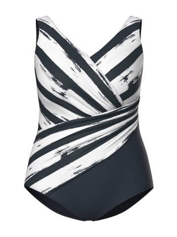 Ulla Popken Badeanzug in marine