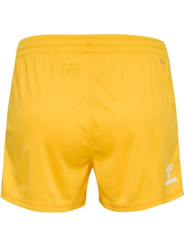 Hummel Short "Core Xk Poly Shorts" in Gelb
