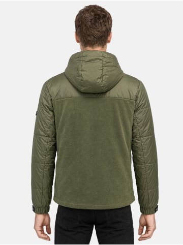 Tazzio Winterjacke "A827" - mit Kapuze - in Grün