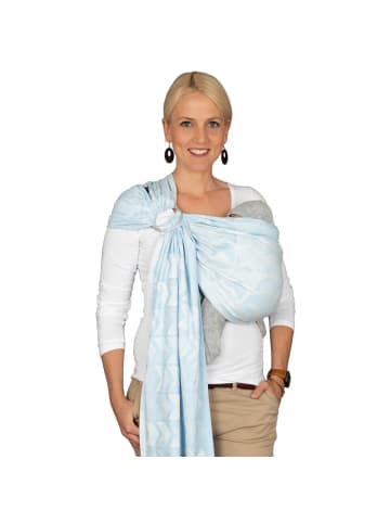 Hoppediz Babytragetuch Ring-Sling in Amsterdam aqua