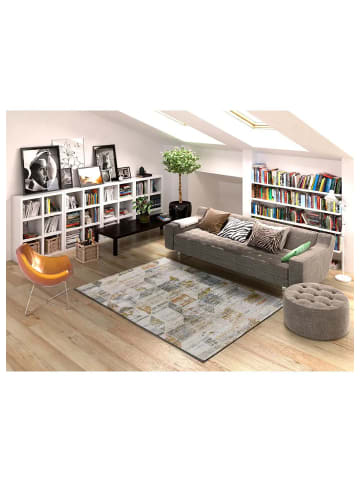 Atticgo Kurzflor-Teppich KILIS in mehrfarbig