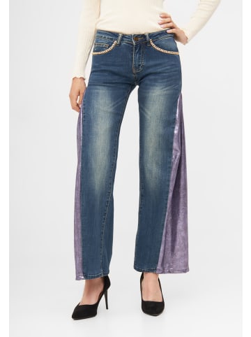 TOOCHE Jeans "Jeans Violet" in blau