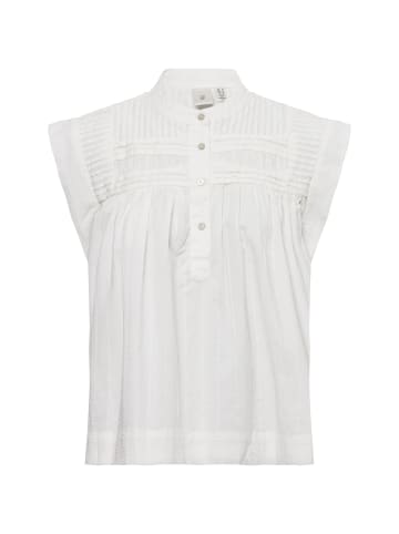 Y.A.S Blusenshirt YASCarly in weiß