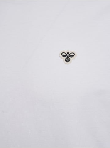 Hummel Loose-fit T-Shirt aus Baumwolle in Weiß-3