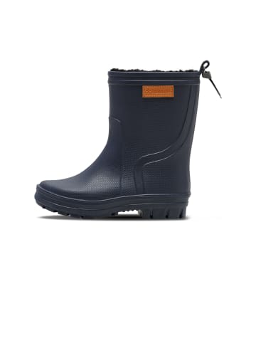Hummel Schnürsenkel Stiefel Thermo Boot Draußen Kinder in BLACK IRIS