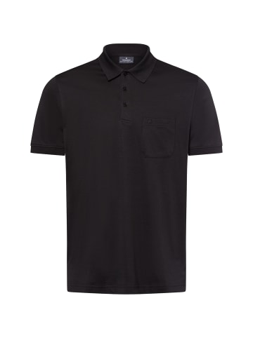 Ragman Poloshirt in schwarz - 0018
