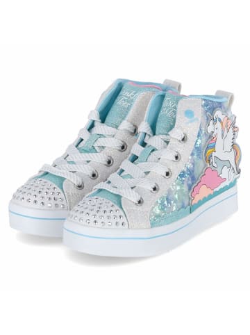 Skechers High Sneaker ENCHANTED UNICORN in Blau