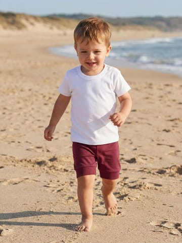 TupTam Baby Sommershorts 5er Pack in rot/grau