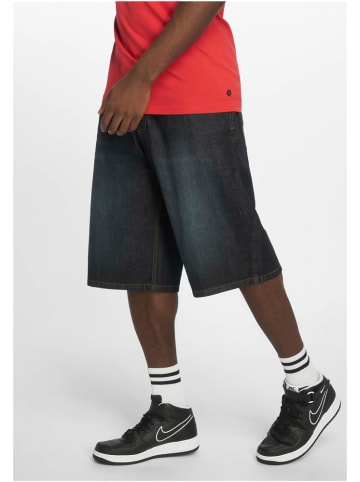 Rocawear Jeanshose "FRI Baggy Fit Jeansshort" in Blau