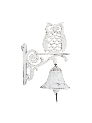 relaxdays 5 x Türglocke in Weiß