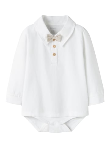 name it Strampler in Bright White