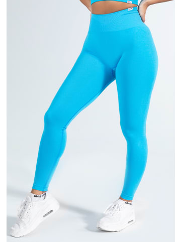 SMILODOX Leggings Amaze Pro in Hellblau Melange