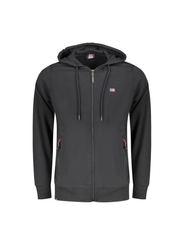 NORWAY 1963 Schwarzes Baumwoll-Sweatshirt