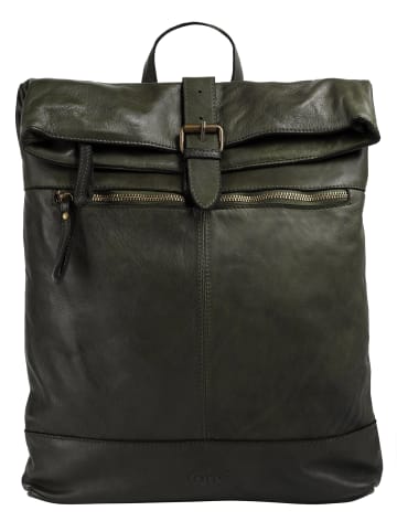 Forty degrees Rucksack echt Leder in grün