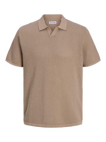 Jack & Jones Gestricktes Polo in String