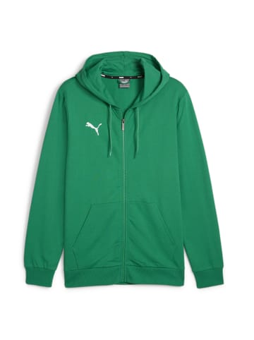 Puma Sweatshirt teamGOAL Casuals Hooded Jacket in grün