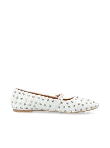 Bianco Mary Jane Schuhe in White