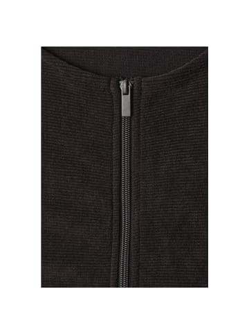 Street One Sweatshirt in Black Coffee