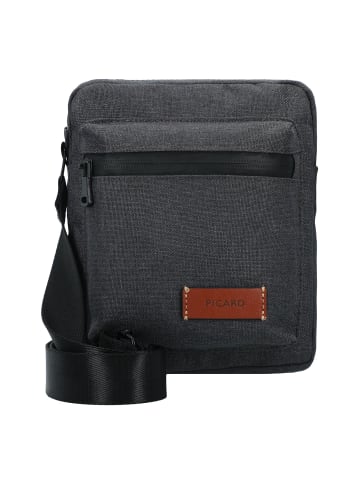 PICARD Go Eco Umhängetasche 21 cm in anthrazit
