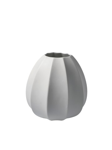Kaiser Porzellan Vase " Concave " in weiß